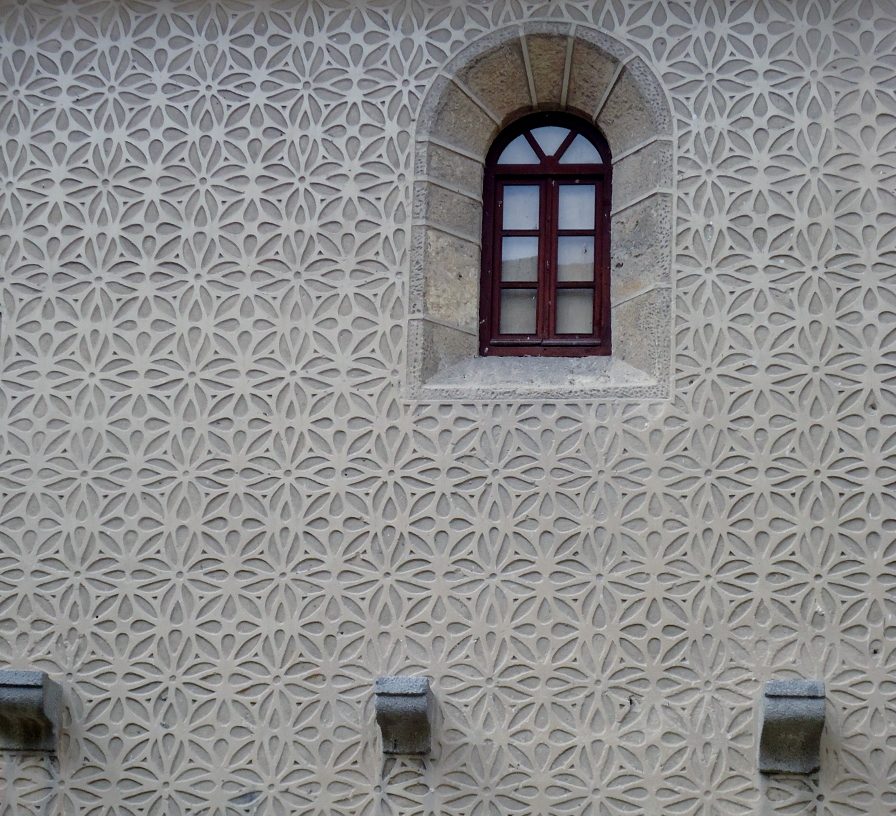 guia oficial de turismo de segovia esgrafiado